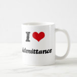 I Love Admittance Mug