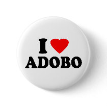 I Love Adobo buttons