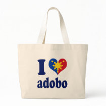 I Love Adobong Pinoy Tote Bag