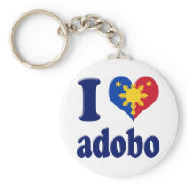 I Love Adobong Pinoy Key Chain