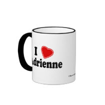 I Love Adrienne Mugs