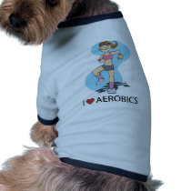 I Love Aerobics pet clothing