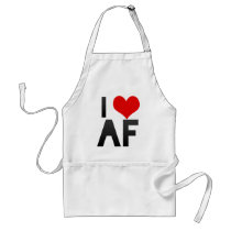 I Love AF Apron