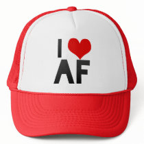 I Love AF Mesh Hats