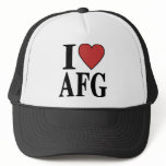 I Love AFG Hats