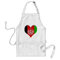 I Love Afghanistan Aprons