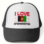 I Love Afghanistan Trucker Hat