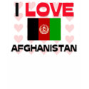 I Love Afghanistan t-shirts by tshirtshirts I Love Afghanistan t-shirts