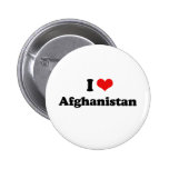I Love Afghanistan Tshirt Pinback Button