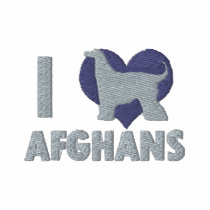I Love Afghans embroidered shirts