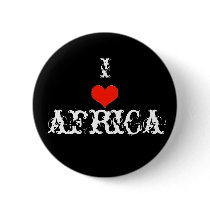 I love africa buttons