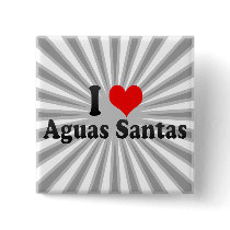 I Love Aguas Santas, Portugal Pin