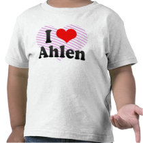 I Love Ahlen, Germany T-shirts