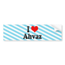 I Love Ahvaz, Iran Bumper Sticker