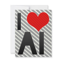 I Love AI Invitation