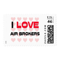 I LOVE AIR BROKERS postage by professions I LOVE AIR BROKERS postage