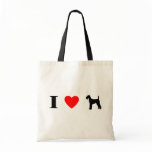 I Love Airedale Terriers Bag