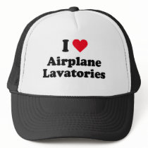 I love airplane lavatories hat