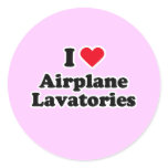 I love airplane lavatories stickers