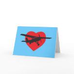 I Love Airplanes Cards
