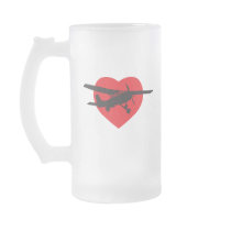 I Love Airplanes Mugs