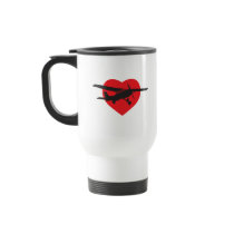 I Love Airplanes Coffee Mug