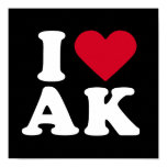 I LOVE AK posters