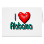 I Love Alabama Cards