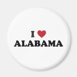 I Love Alabama Fridge Magnet