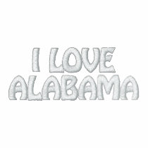 I LOVE ALABAMA Gear (embroidered) embroidered shirts by StateTshirts I LOVE ALABAMA Gear (embroidered) embroidered shirts