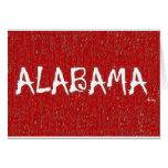 I Love Alabama Greeting Card By:da'vy