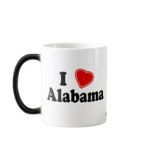 I Love Alabama Coffee Mugs