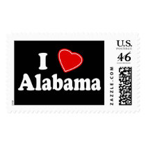 I Love Alabama Stamp