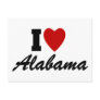 I Love Alabama Postcards
