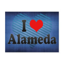 I Love Alameda, United States Postcard