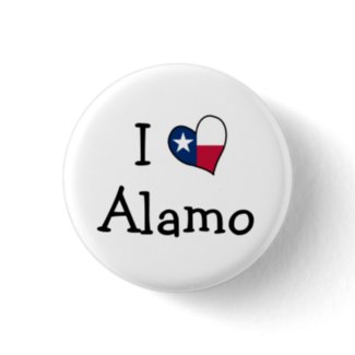 I Love Alamo button