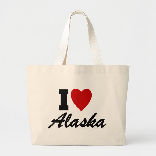 I Love Alaska Bag
