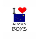 I Love Alaska Boys t-shirts by flagshirt I Love Alaska Boys t-shirts
