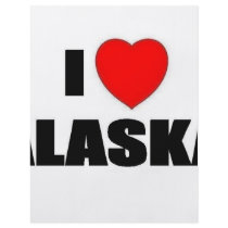 I Love Alaska Custom Flyer