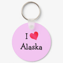 I Love Alaska keychains by definingyou I Love Alaska keychains