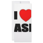 I Love Alaska Custom Rack Card