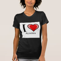 I Love Alaska Shirts