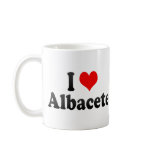 I Love Albacete, Spain Coffee Mugs