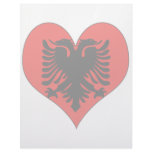 I Love Albania Letterhead Design