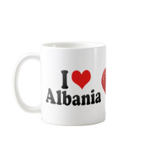 I Love Albania Mugs