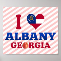 I Love Albany, Georgia Posters