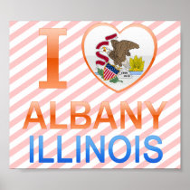 I Love Albany, IL Posters