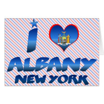 I love Albany, New York Card