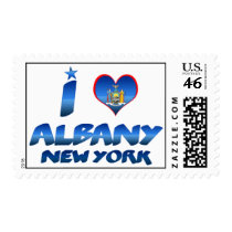 I love Albany, New York Postage