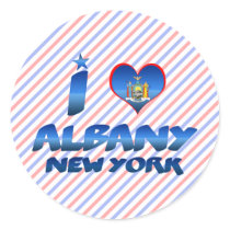 I love Albany, New York Sticker